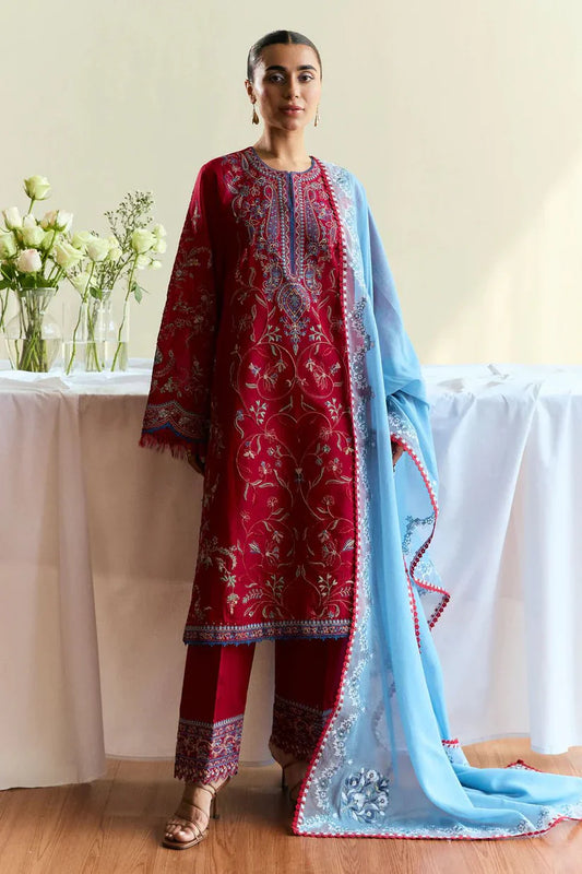 Coco D-47 Embroidered Lawn 3pc