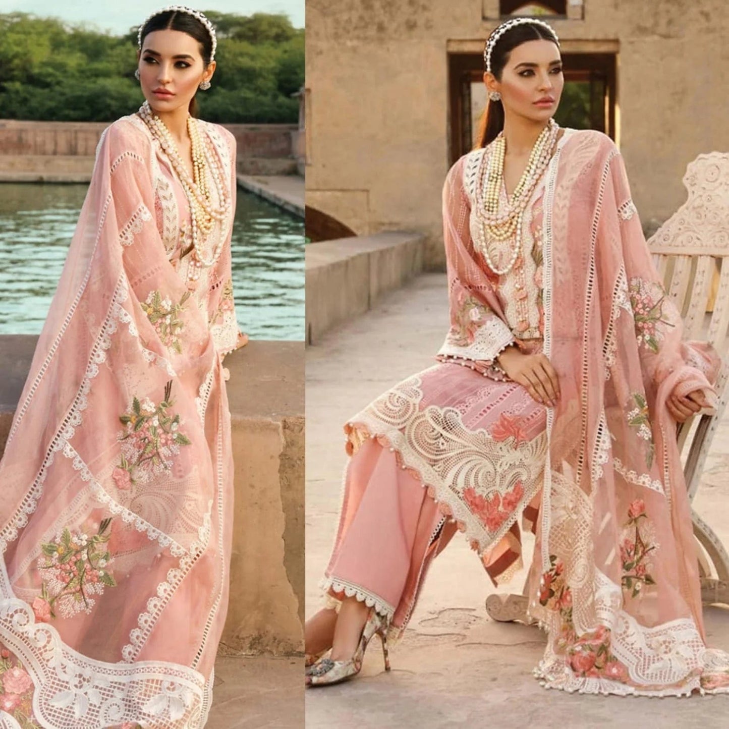 Crimson CR-02  Embroidered Lawn 3pc