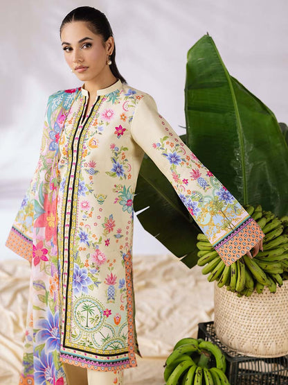 Coco by zarashahjahan D-293 Lawn Printed 3pc