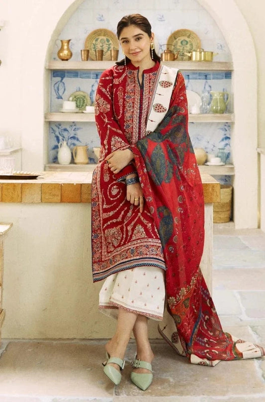 Eid Collection COCO-10 Dhanak Embroidered 3Pc Wt