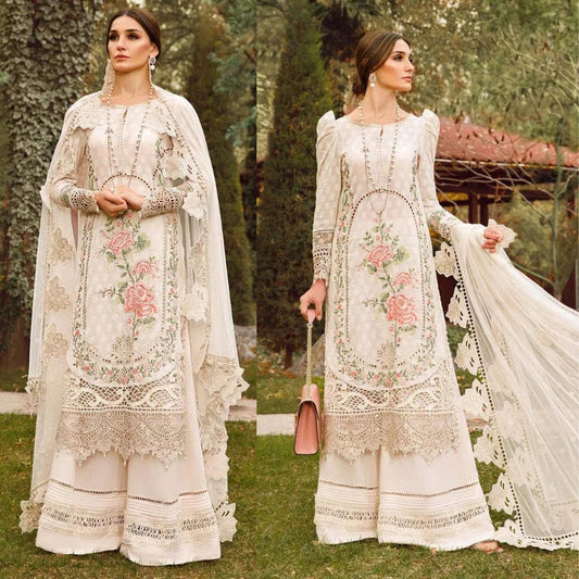 Maria B D-641 Lawn Embroidered 3pc