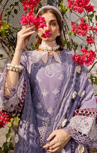 Parishay D-283 Embroidered Lawn 3pc